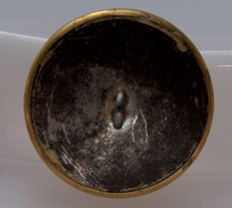 Beautiful Brass and Gilt Design Button Beautiful Brass and Gilt Design Button