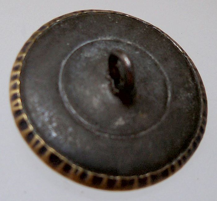 Button Brass of Raised Lady's Head Button Brass of Raised Lady's Head