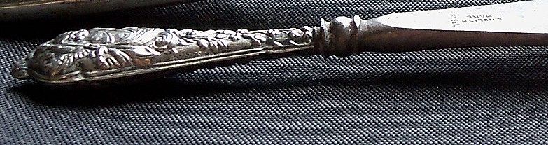 Unusual Child's Ornate Sterling Shoe Horn Unusual Child's Ornate Sterling Shoe Horn