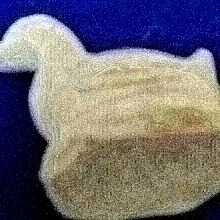Vintage Chalkware Figural Duck Vintage Chalkware Figural Duck