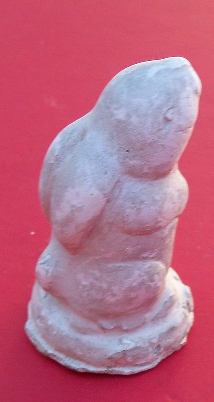 Vintage Chalkware Figural Rabbit Vintage Chalkware Figural Rabbit