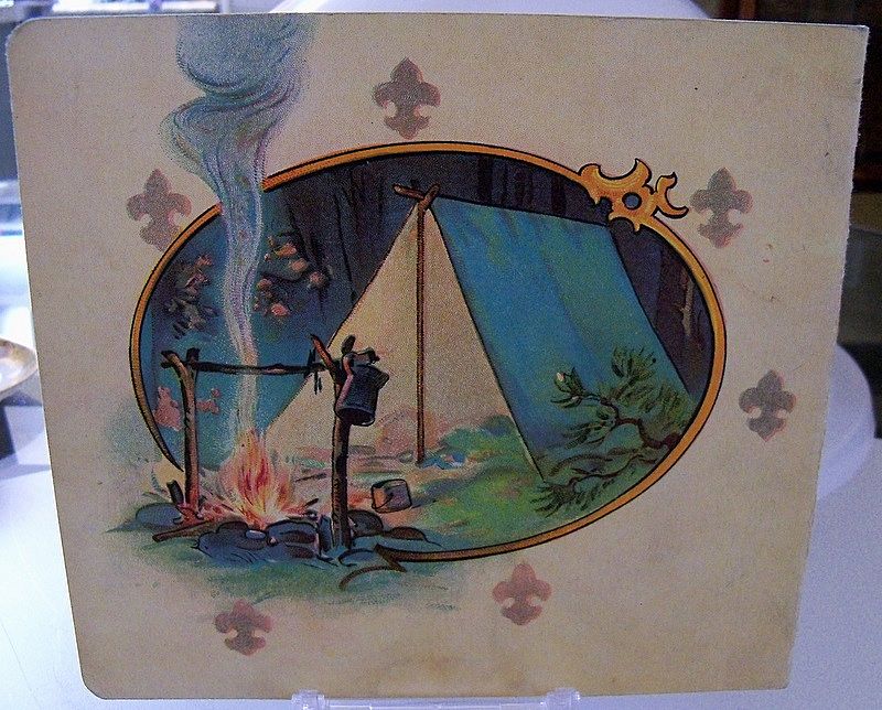 Wonderful Boy Scout Painting Book Pre WWI Wonderful Boy Scout Painting Book Pre WWI
