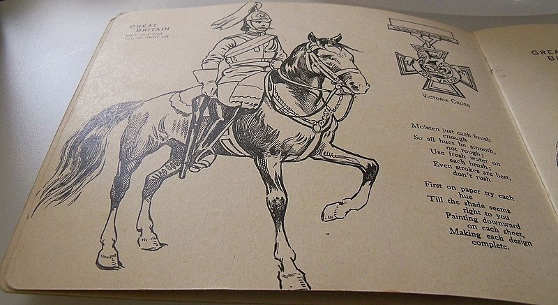 Wonderful Boy Scout Painting Book Pre WWI Wonderful Boy Scout Painting Book Pre WWI
