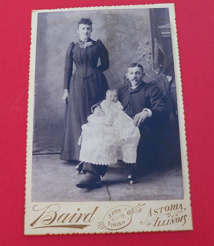 Studio Photo of a Young Couple with Baby Studio Photo of a Young Couple with Baby