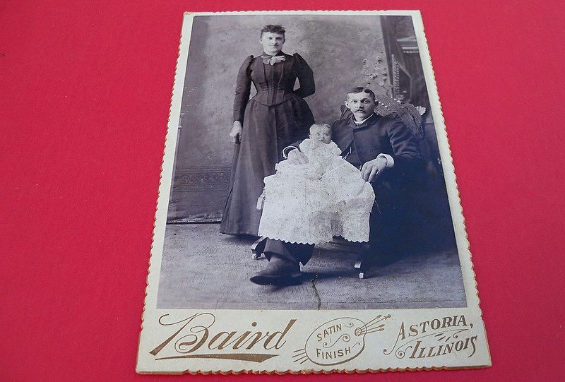 Studio Photo of a Young Couple with Baby Studio Photo of a Young Couple with Baby