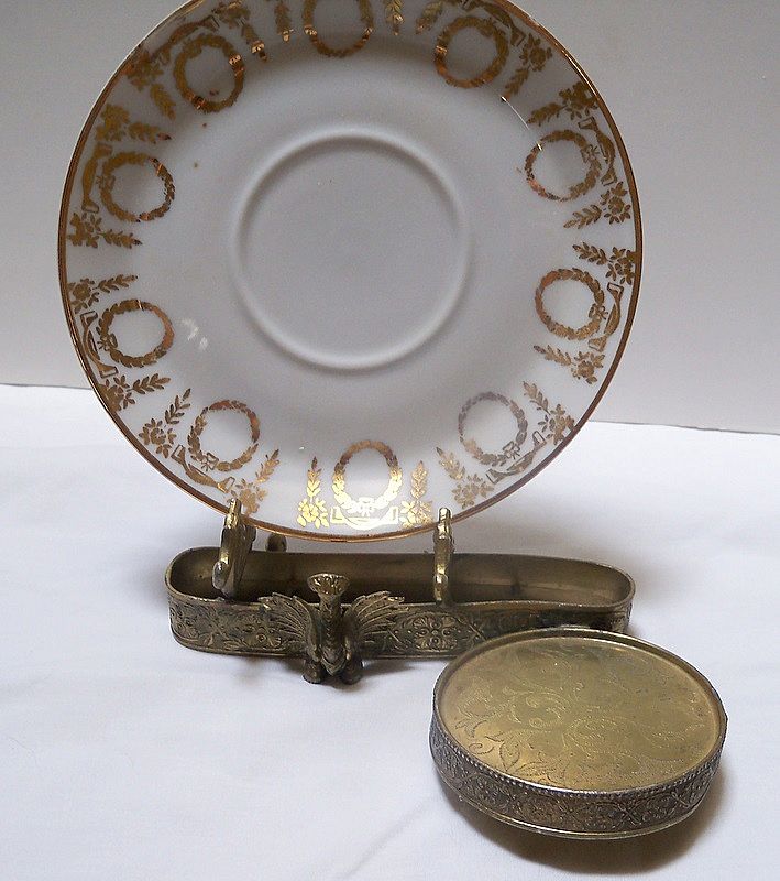 Napoleon Bonaparte Souvenir Cup and Saucer Napoleon Bonaparte Souvenir Cup and Saucer
