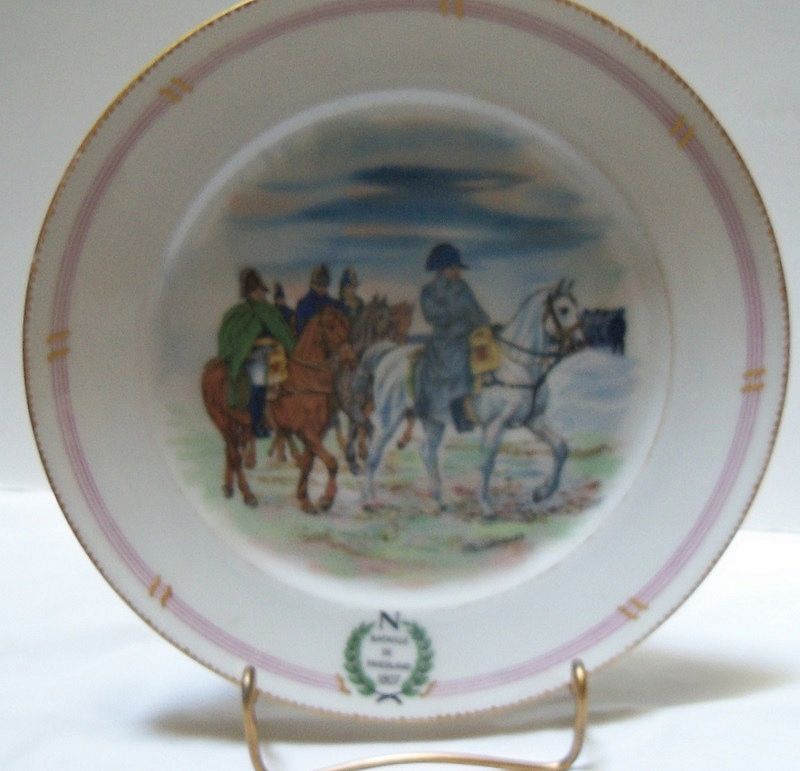 French Plate Napoleon at Battle of Friedland French Plate Napoleon at Battle of Friedland