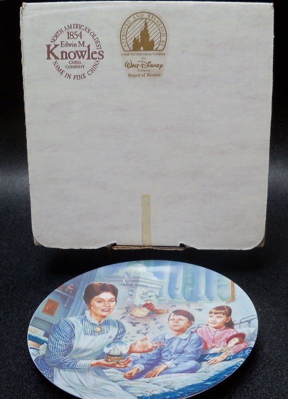 Knowles Disney Plate "Mary Poppins Tuppence a Bag Knowles Disney Plate "Mary Poppins Tuppence a Bag