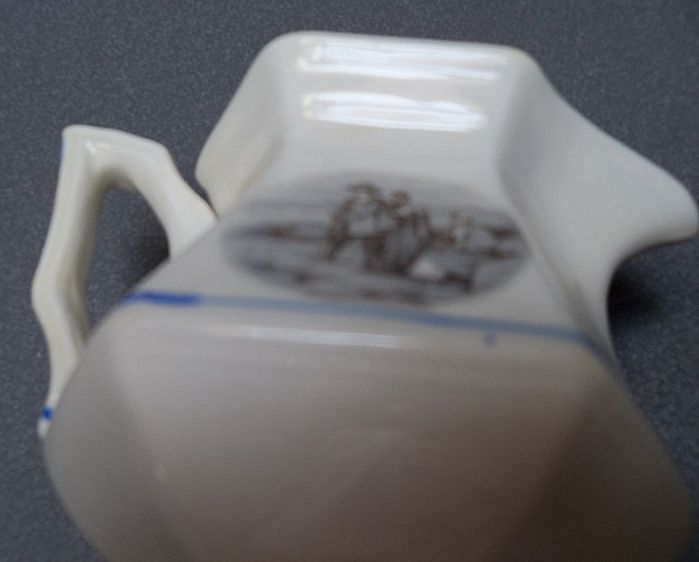 "Courtship of Miles Standish" Creamer "Courtship of Miles Standish" Creamer