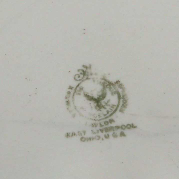 Advertising Cobalt and Gold Trimmed Plate "Josephine Bonaparte" Advertising Cobalt and Gold Trimmed Plate "Josephine Bonaparte"