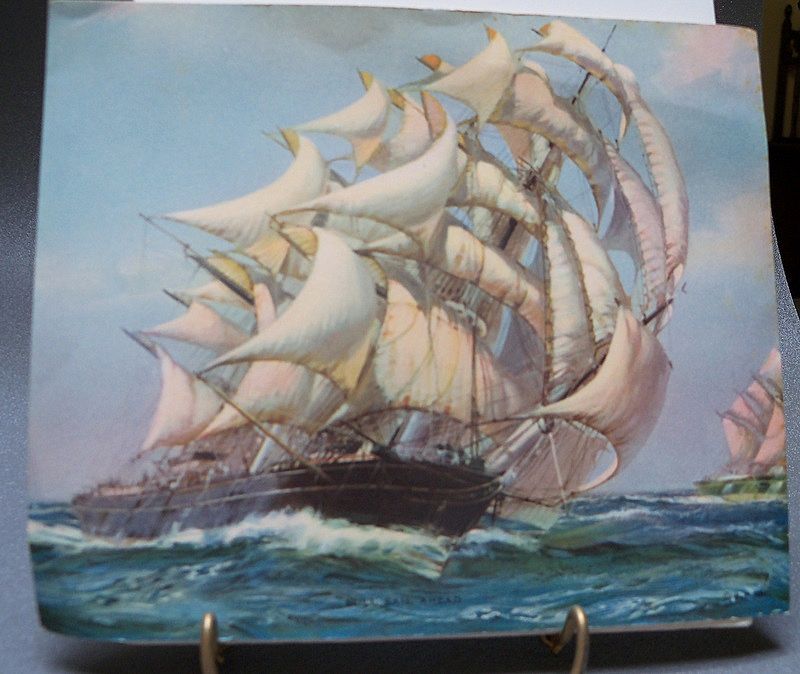 Two Scenic Pictures dated on back 1948 Two Scenic Pictures dated on back 1948