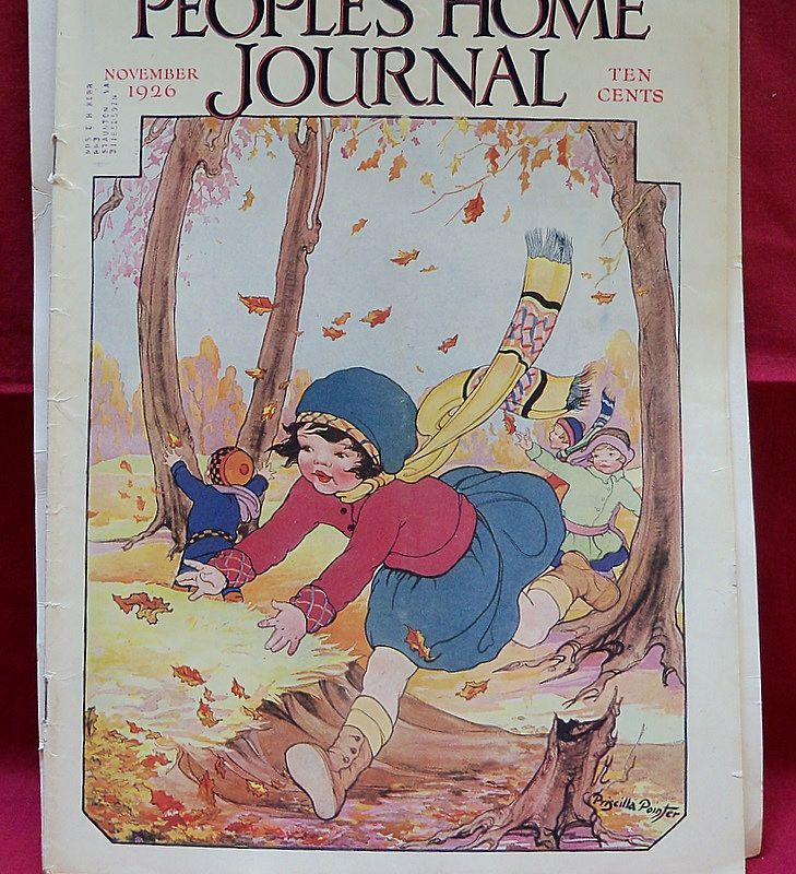 Magazine "People's Home Journal" November 1926 Magazine "People's Home Journal" November 1926