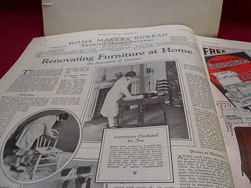 Magazine "People's Home Journal" November 1926 Magazine "People's Home Journal" November 1926