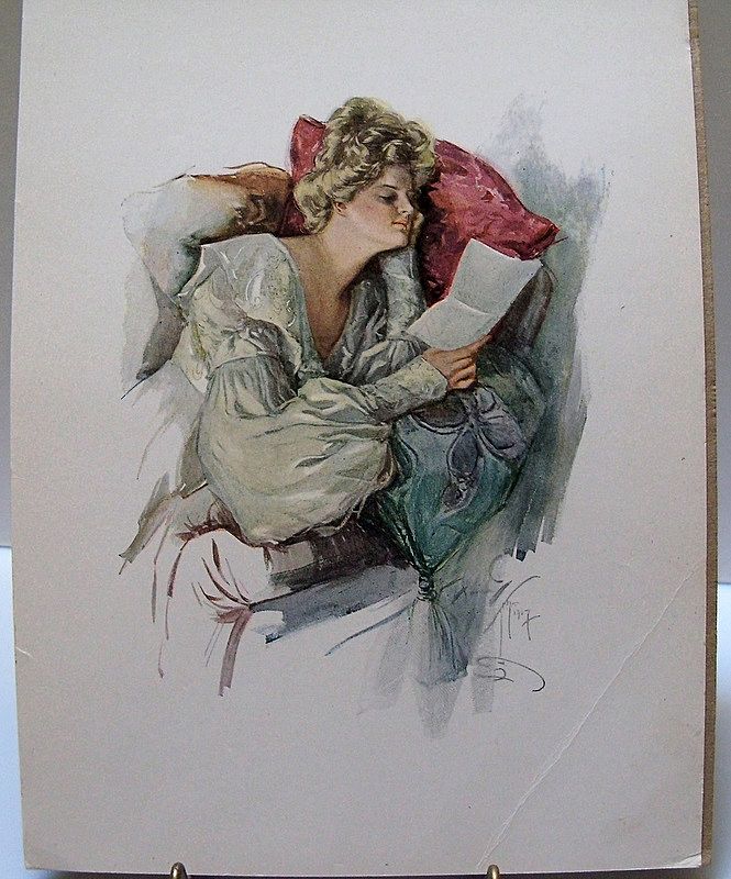 Book Print Harrison Fischer Lovely Lady Book Print Harrison Fischer Lovely Lady