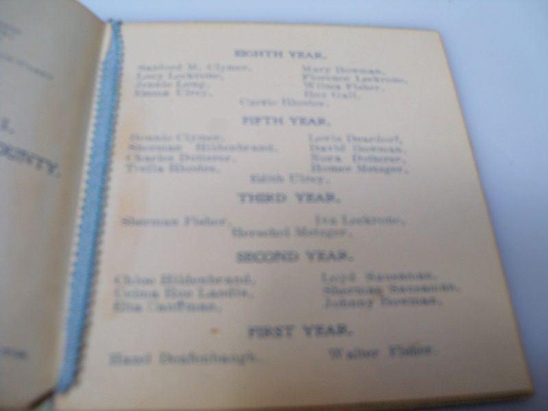 Autumn Booklet of School District 1901-1902 Autumn Booklet of School District 1901-1902