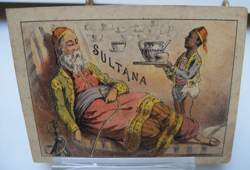Advertising Trade Card "Sultana Coffee" Advertising Trade Card "Sultana Coffee"