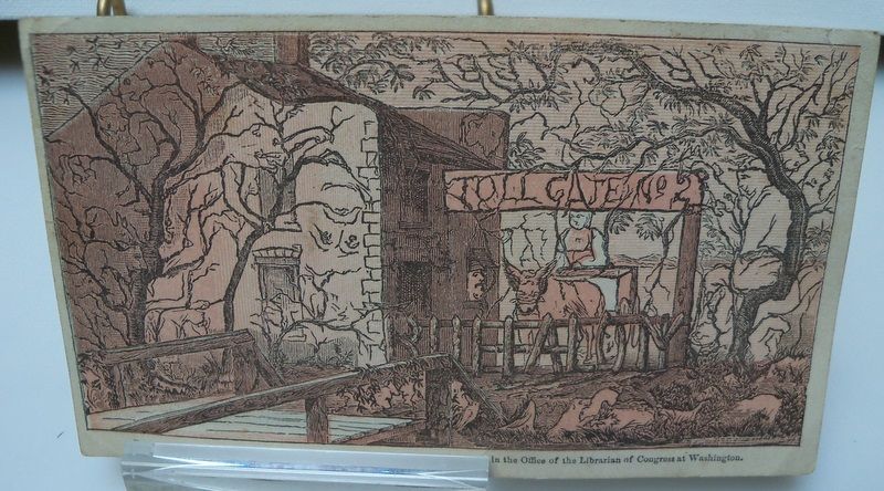 Advertising Trade Card "Toll Gate No. 5" Advertising Trade Card "Toll Gate No. 5"
