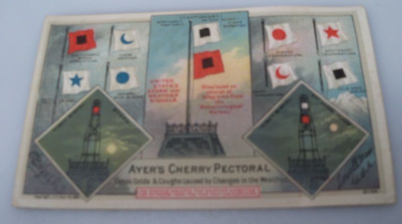 Advertising Trade Card Ayers Cherry Pectoral Advertising Trade Card Ayers Cherry Pectoral
