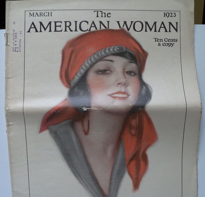 Woman's Magazine "The American Woman" March 1923 Woman's Magazine "The American Woman" March 1923