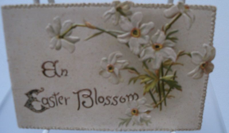 Booklet "An Easter Blossom" with verses and flowers Booklet "An Easter Blossom" with verses and flowers
