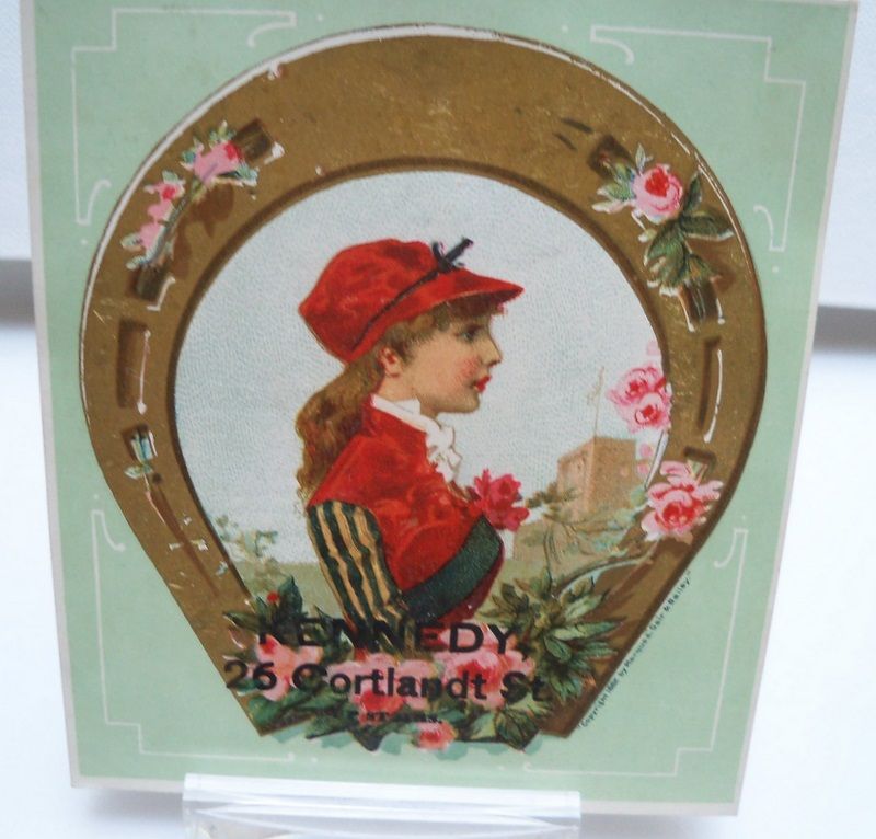Advertising Trade Card "Men's Shoes" Advertising Trade Card "Men's Shoes"