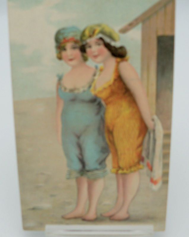 Ladies in Swimsuits Postcard Ladies in Swimsuits Postcard