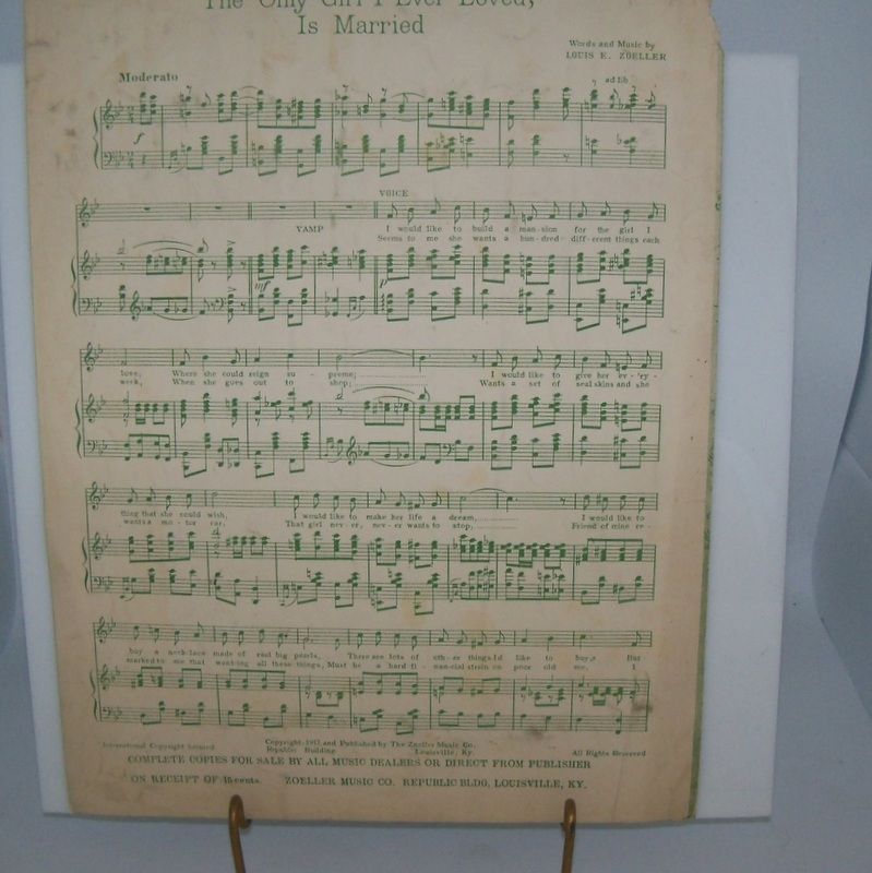 Irish Sheet Music "She's Coming from Ireland" Irish Sheet Music "She's Coming from Ireland"