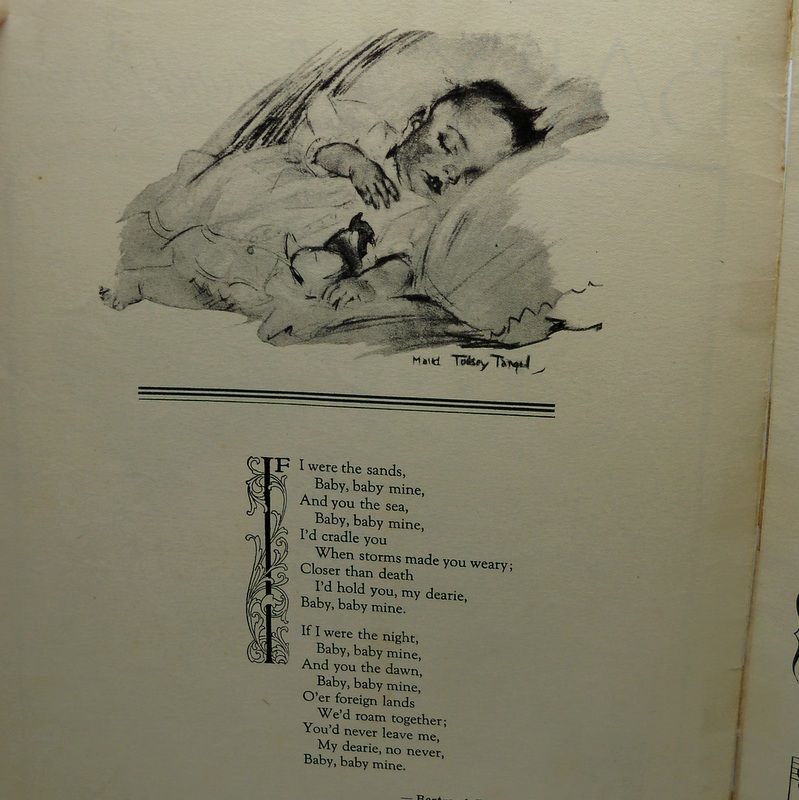 Sheet Music "Baby" Mother and Child Sheet Music "Baby" Mother and Child