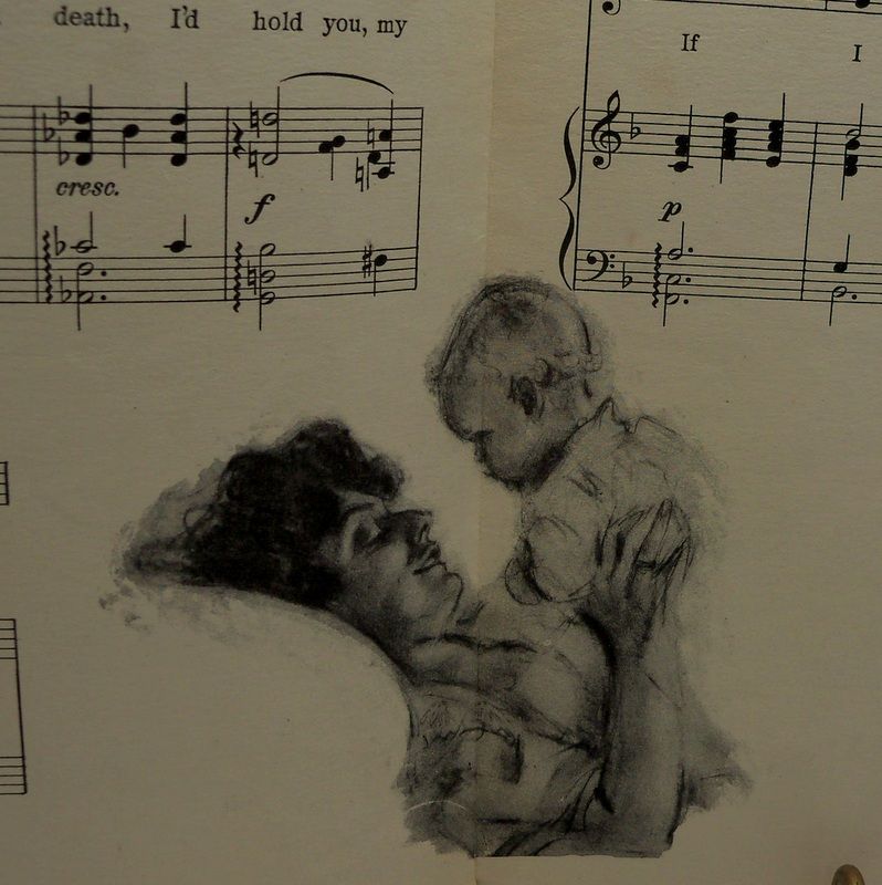 Sheet Music "Baby" Mother and Child Sheet Music "Baby" Mother and Child