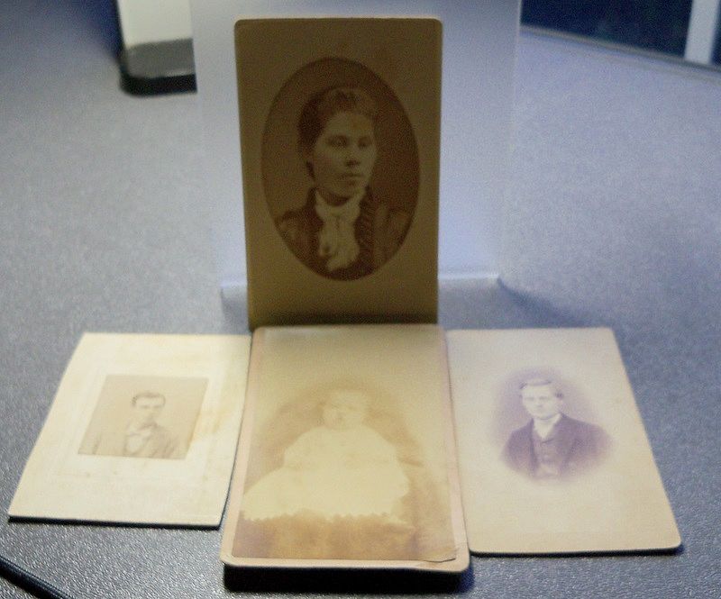 Lot of 4 Studio Photos in Small Size Lot of 4 Studio Photos in Small Size