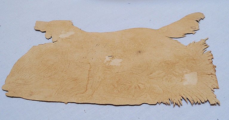 Victorian Scraps of Hunting Dogs Victorian Scraps of Hunting Dogs