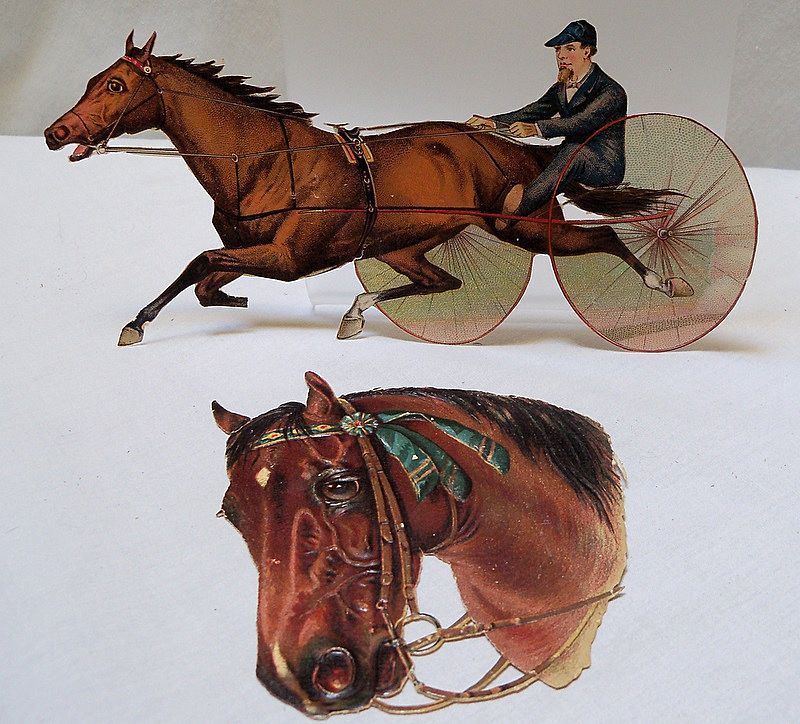 Victorian Scraps of Horses Victorian Scraps of Horses