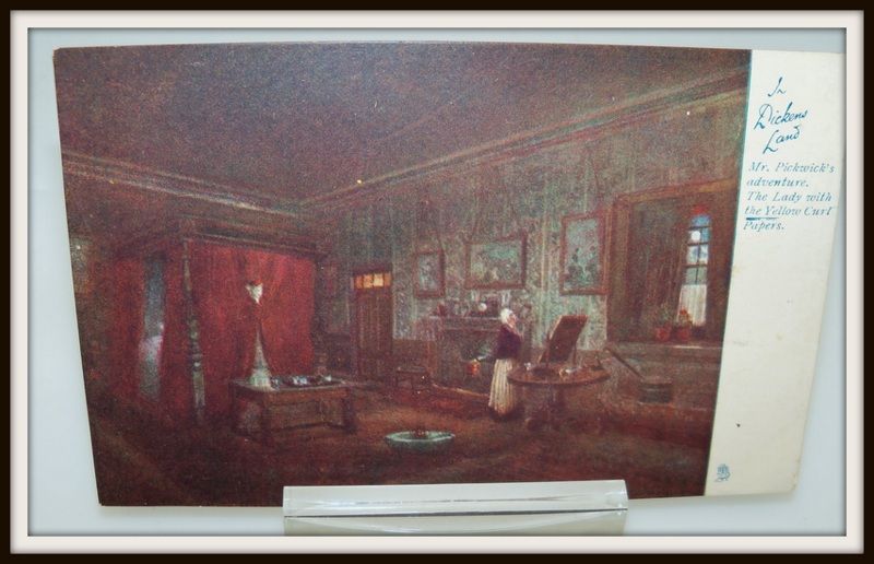 Tuck's Postcard In Dickens Land Series Mr. Pickwick Tuck's Postcard In Dickens Land Series Mr. Pickwick