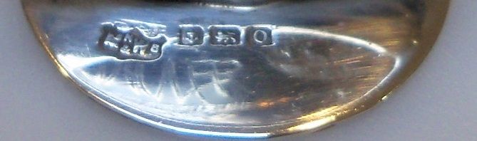 English Sterling and Tortoise Place Card Holder English Sterling and Tortoise Place Card Holder