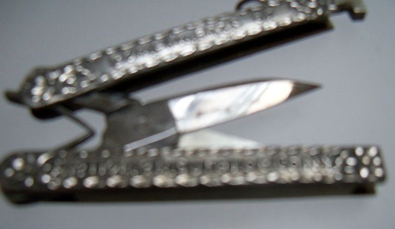 Sterling Folding Advertising Giveaway Scissors "Home Insurance" Sterling Folding Advertising Giveaway Scissors "Home Insurance"