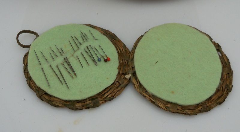 Sweet Grass Pins and Needle holder Sweet Grass Pins and Needle holder