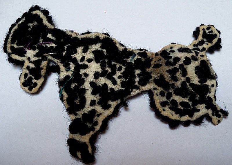 1950's Black Poodle Trim 1950's Black Poodle Trim