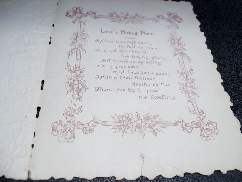 Pansy Border Valentine with Paper Lace Cupid Center Pansy Border Valentine with Paper Lace Cupid Center