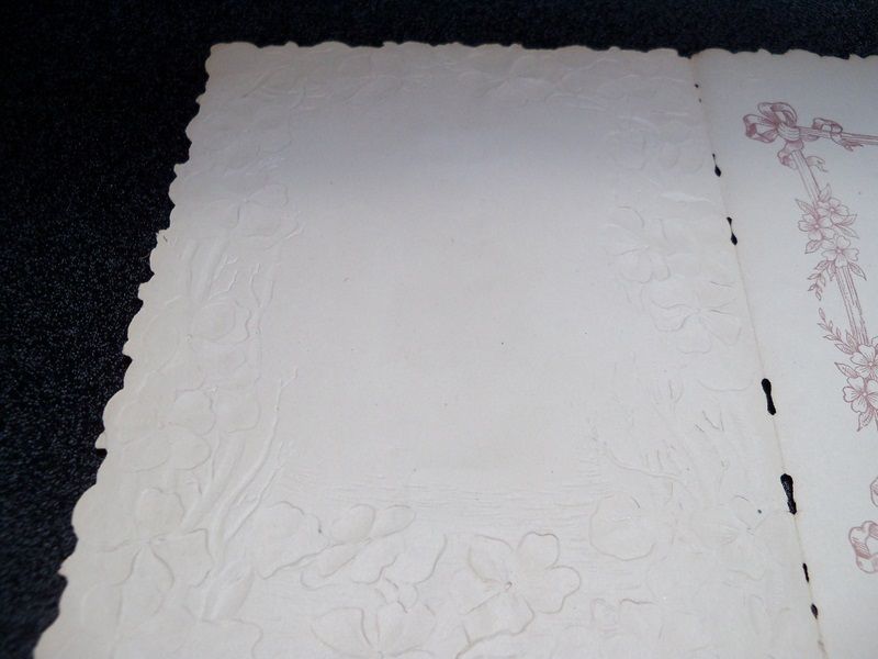 Pansy Border Valentine with Paper Lace Cupid Center Pansy Border Valentine with Paper Lace Cupid Center