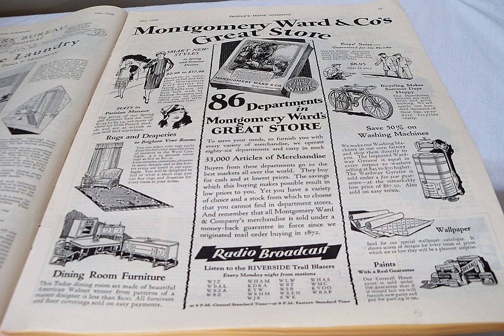 Magazine "People's Home Journal" May 1928 Magazine "People's Home Journal" May 1928