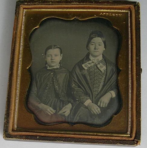American Daguerreotype Mother and Daughter by Appleby American Daguerreotype Mother and Daughter by Appleby