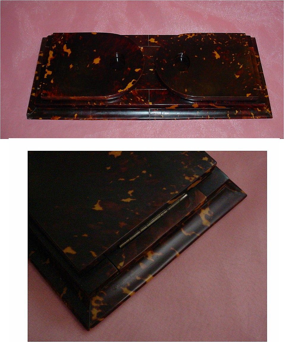 Rare Antique Tortoise Shell Book Slide Rare Antique Tortoise Shell Book Slide