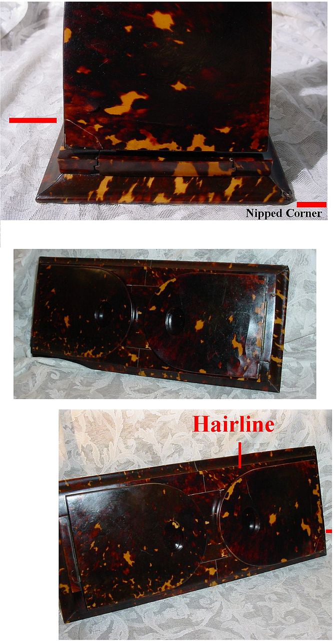 Rare Antique Tortoise Shell Book Slide Rare Antique Tortoise Shell Book Slide
