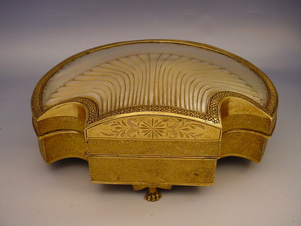 Grandest Palais Royal Mother of Pearl Casket "BIG" Grandest Palais Royal Mother of Pearl Casket "BIG"