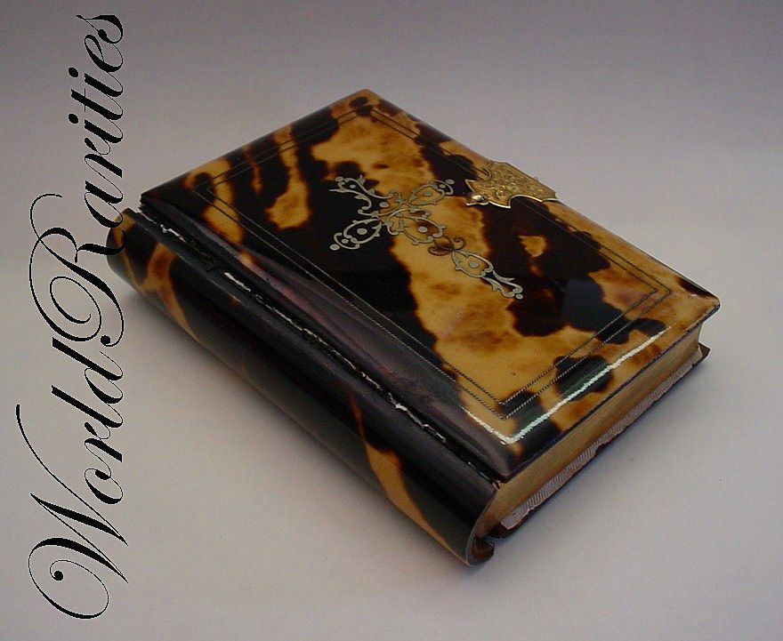 Antique French Tortoise Covered Missal Antique French Tortoise Covered Missal