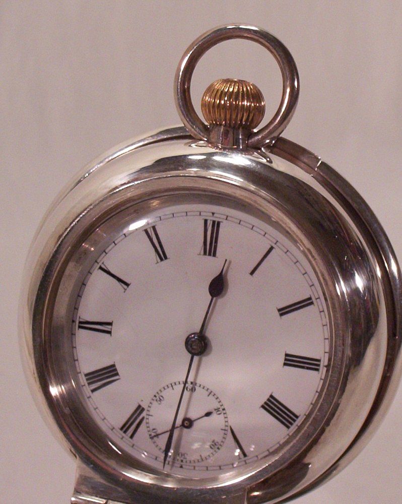 Vintage Watch Top Inkwell Sterling Silver Capstan Vintage Watch Top Inkwell Sterling Silver Capstan