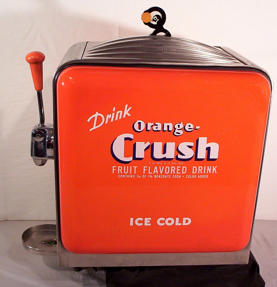 1950's Orange Crush Fountain Head 1950's Orange Crush Fountain Head