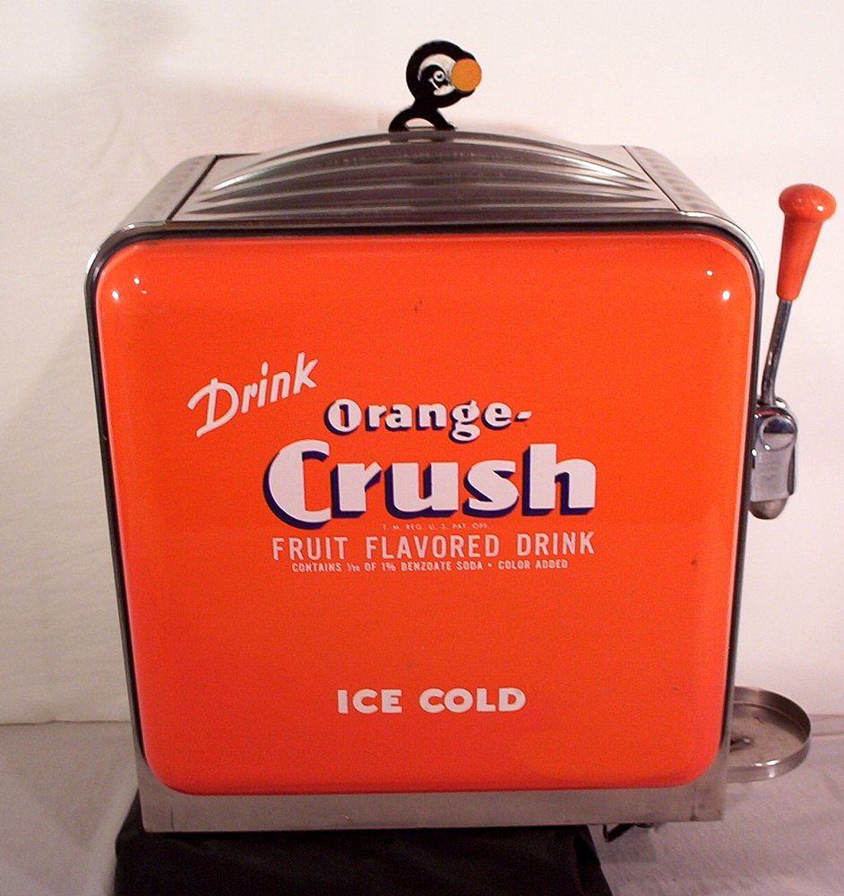 1950's Orange Crush Fountain Head 1950's Orange Crush Fountain Head