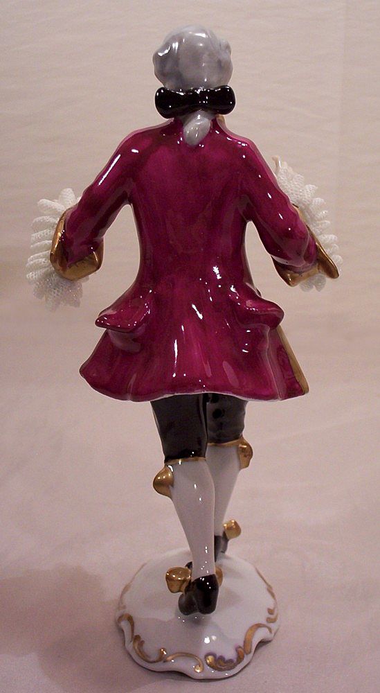 Vintage Dresden Porcelain Figurines Dancers Lady and Man Vintage Dresden Porcelain Figurines Dancers Lady and Man