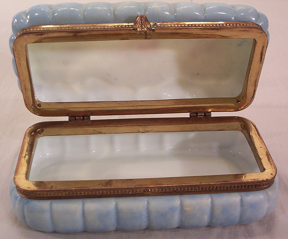Vintage Fabulous Wave Crest Glove Box C F Monroe Vintage Fabulous Wave Crest Glove Box C F Monroe